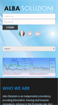 Mobile Screenshot of albasoluzioni.com